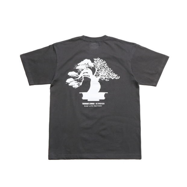 KINOCO × TRADMAN’S BONSAI TEE【CHARCOAL GRAY】